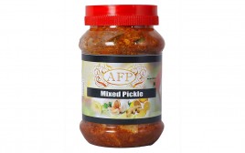 AFP Mixed Pickle   Plastic Jar  200 grams